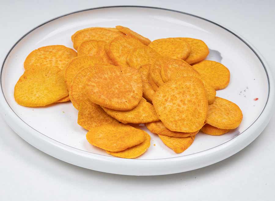 Sweet potato chips