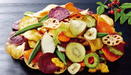 果蔬脆在休闲食品中的地位